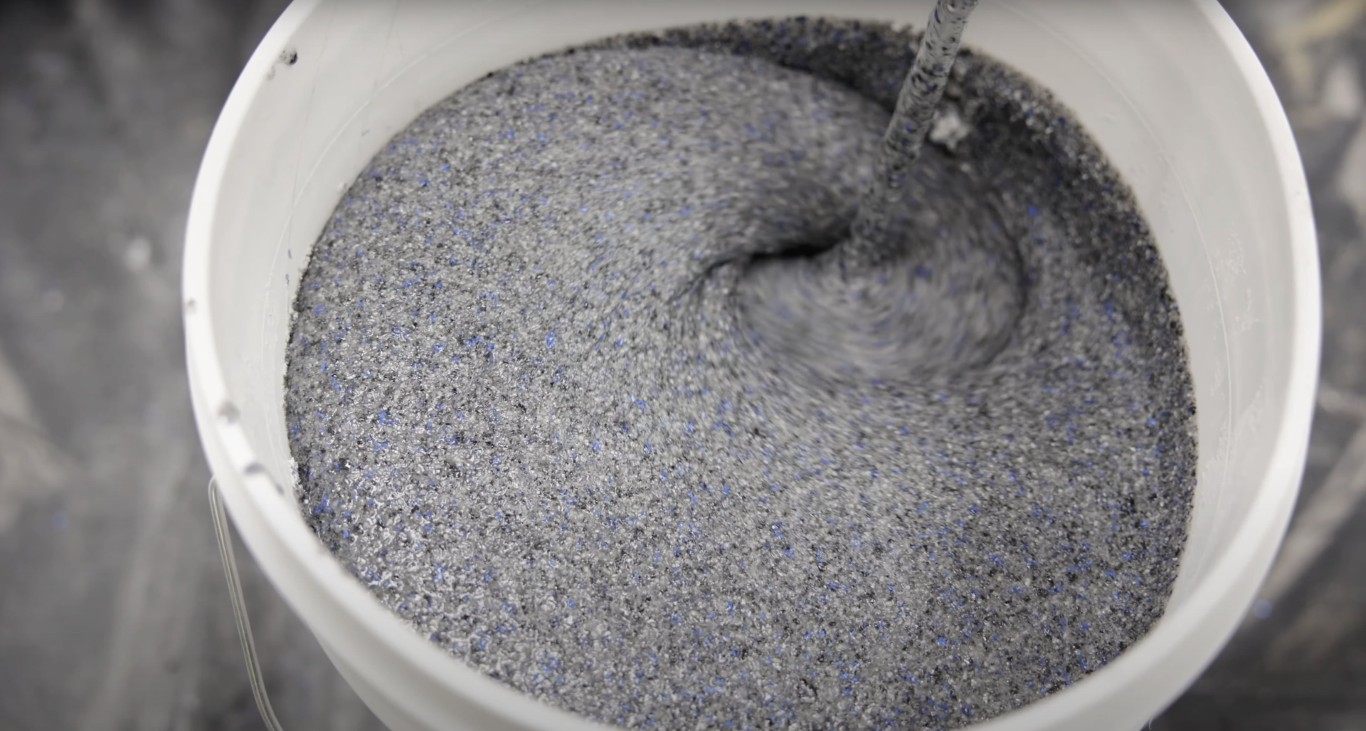 Professional concrete contractor educating client in Compton, CA