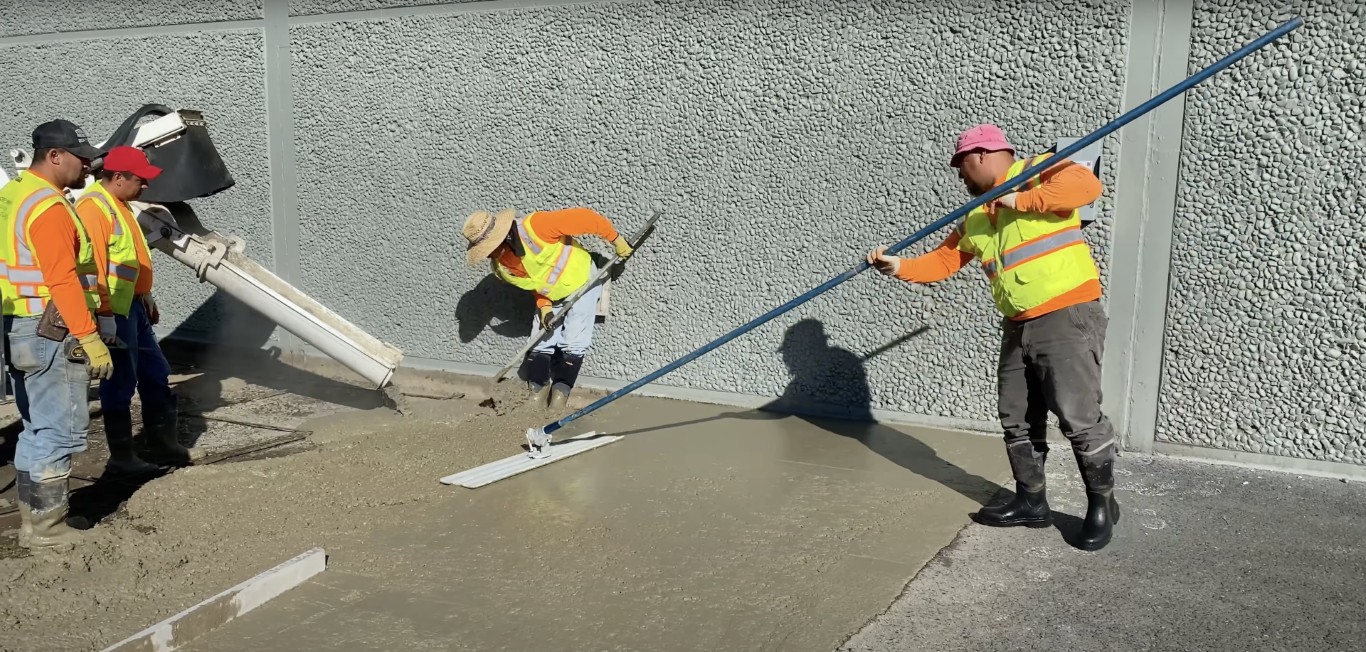 Professional concrete finishing in Compton, CA